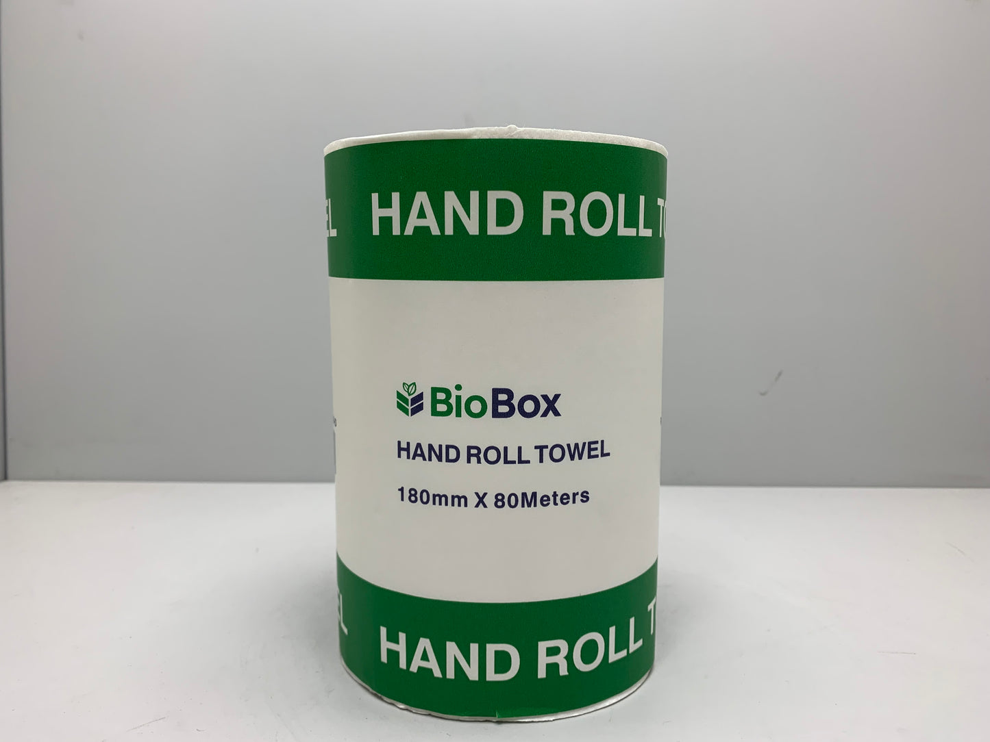 (BioBox) 80m Paper Hand Towel Roll (16 Rolls/Ctn) - Individually paper wrapped